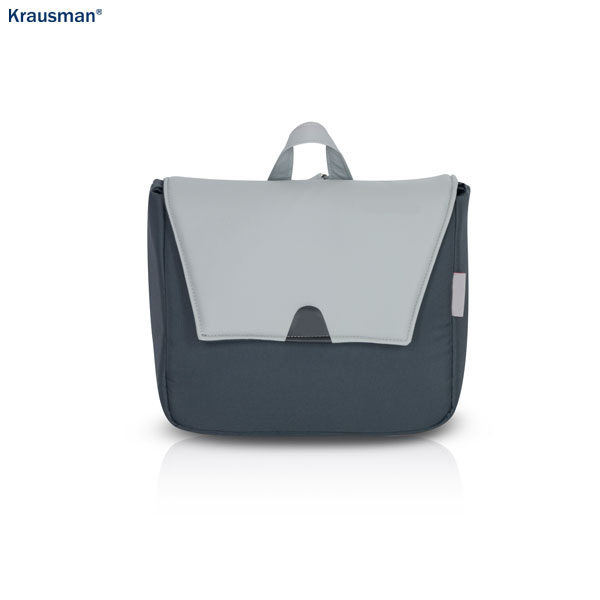 Krausman Kinderwagen 3 in 1 Combo Max Grey Kombikinderwagen Babyschale Babywanne Sportwagen Design Made In Germany – Image 8