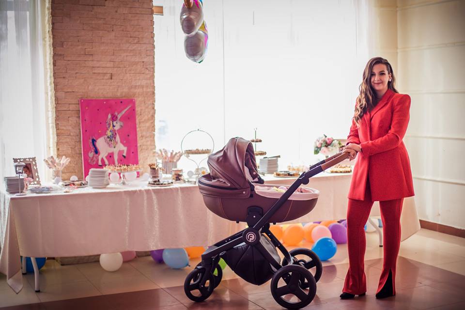 Krausman Kinderwagen 3 in 1 Topaz Lux Brown Kombikinderwagen Babyschale Babywanne Sportwagen Design Made In Germany