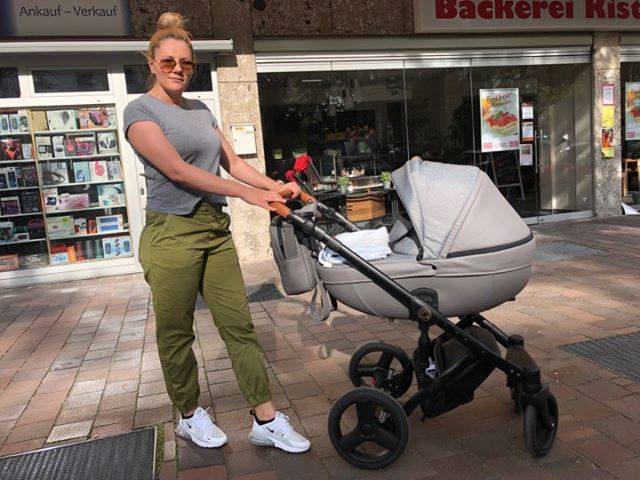 Krausman Kinderwagen 3 in 1 Nexxo Gray Kombikinderwagen Babyschale Babywanne Sportwagen Design Made In Germany