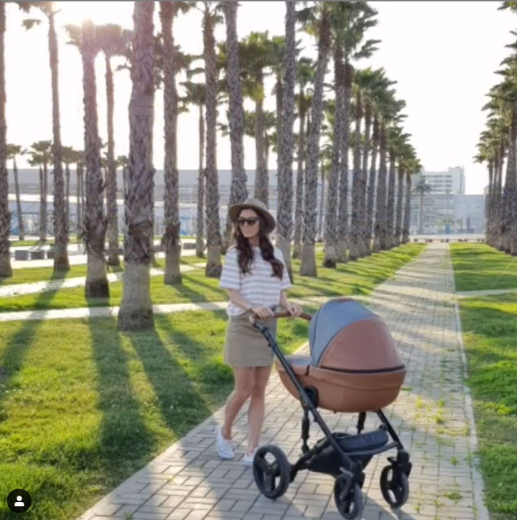 Krausman Kinderwagen 3 in 1 Nexxo Caramel Kombikinderwagen Babyschale Babywanne Sportwagen Design Made In Germany